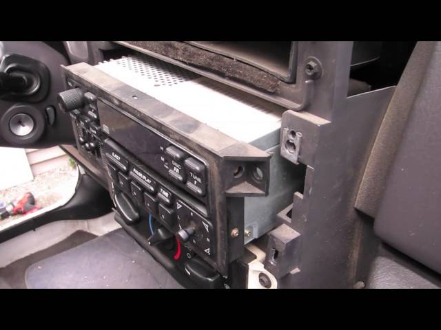 2002 Jeep Wrangler TJ Stereo Installation with Satellite Radio - YouTube