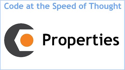 Declaring Properties (CodeRush at the Speed of Thought)