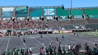 Cmu Marching Band From The Sideline At Emus Rynearson Stadium - Fire Up Chips