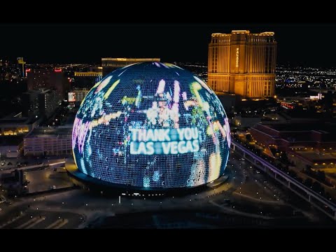 U2 - Beautiful Day (Thank You, Las Vegas) - U2:UV Achtung Baby, Live At Sphere