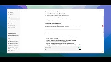 How to use ChatGPT to create a floor plan | Videos made instantly with Trupeer.ai
