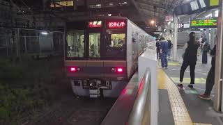 [4K60 OCT 2025 RECORDING] Ride on JR West Tozai Line 207 series from Shin-Fukushima to Kyobashi
