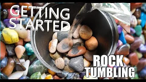 How To Start Rock Tumbling -  Grit Stage 1