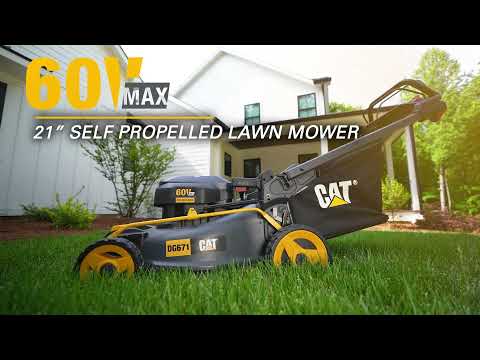 Cat® 60V 21" Self-Propelled Lawn Mower