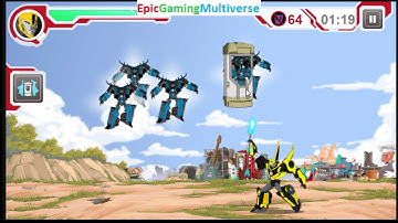 Transformers Robots In Disguise Protect Crown City Level 3 Scrapyard WalkThrough
