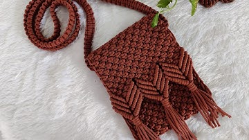 how to make an easy sling bag | macrame sling bag making ideas | sangitas craft