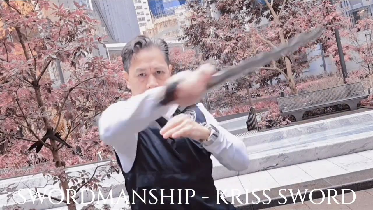 Swordsmanship - KRISS Sword a distinctive wavy-bladed sword from Indonesia Malaysia and Philippines.