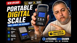 Portable Digital Scale Review – Small Gadget, Big Accuracy? | @TechWiz3699Shawn