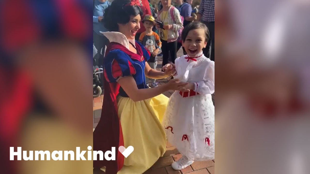 Little boy's happy place is with Disney characters | Humankind