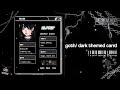 goth / dark themed carrd ★ [ a quick tutorial ]