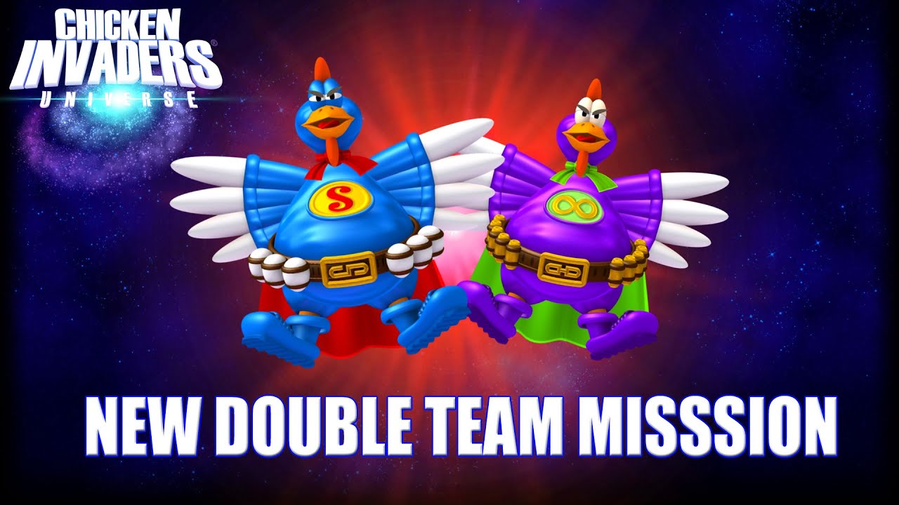 Chicken Invaders Universe (Early Access) Double Team mission YouTube