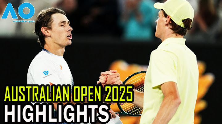 Jannik Sinner vs Alex De Minaur QF Highlights | Australian Open 2025