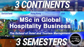 Hong Kong News | MSc in Global Hospitality Business | Tourism | SHTM | University Filmworks