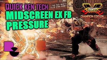 VT1 EX FIREBALL CONVERSION / FRAME TRAP: SFV CE Ken (With Commentary)