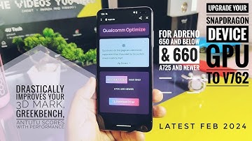 update adreno gpu drivers to latest v762 for any snapdragon device: improve game performance