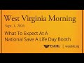 What To Expect At A National Save A Life Day Booth, This West Virginia Morning