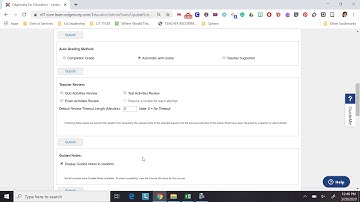 Edgenuity Course Options and Settings