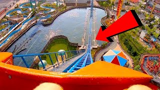 Скоростные водные горки - Energylandia 2023 (4K) (POV) (Затор, Польша) GoPro HERO 12