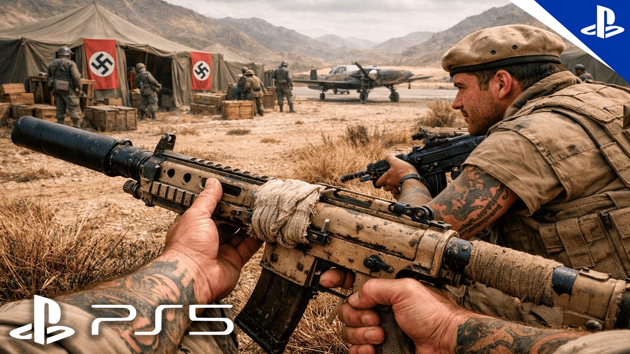 CERCADO POR NAZISTAS NO MEIO DO DESERTO! | Call of Duty Vanguard [4K HDR] Part 07
