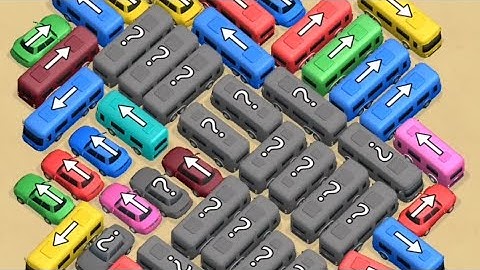 Car Jam Level 43 Game Walkthrough || Bus Out - Bus Jam Puzzle Game