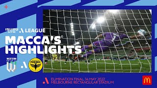 Western United v Wellington Phoenix - Macca's® Highlights | Isuzu UTE A-League