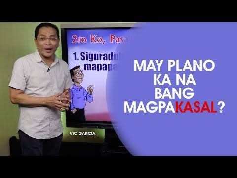 Video: Sa Anong Mga Kadahilanan Ikinakasal Ang Mga Tao