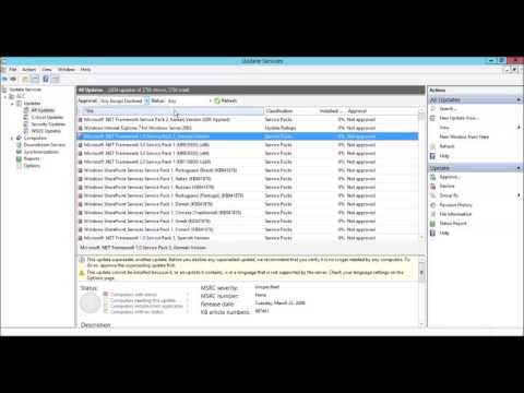Offline WSUS Export ve İmport İşlemleri