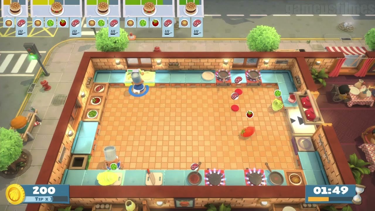 Overcooked All You Can Eat! - Missão: 1-6