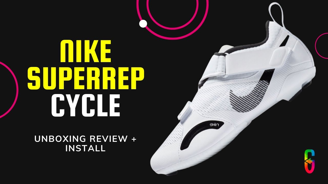 Nike SuperRep Cycle Shoes Unboxing & Review + Installing Cleats YouTube
