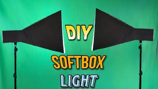How to make a Softbox at home | DIY Softbox Light | Homemade Studio Lights