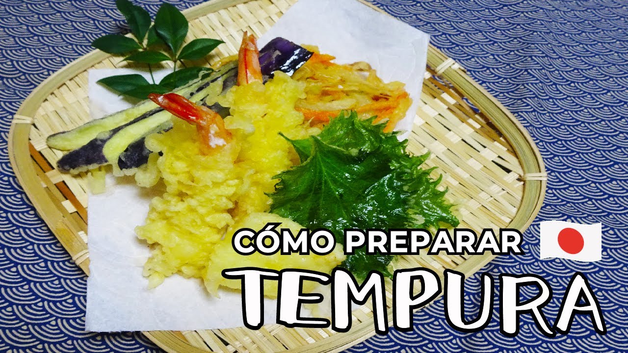 Cómo preparar TEMPURA | Cocina japonesa con Yuta