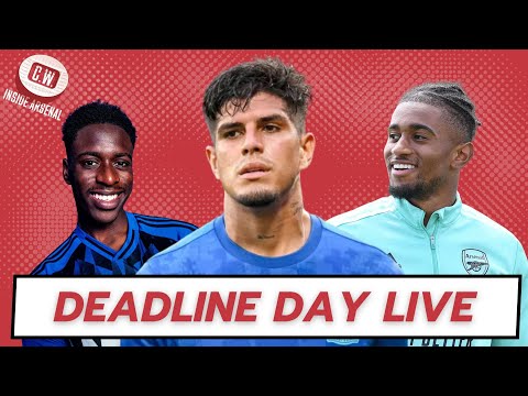 Arsenal Deadline Day Live - Hincapie Announcement | Kiwior Deal | Nelson To Brentford