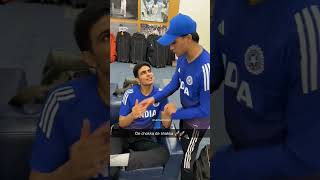 Shubman Gill and Abhishek Sharma Fun 🤣 Funny moment 🤣 #shubmangill#abhisheksharma