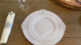 Liacere 350-Piece Silver Plastic Plates & Pre-Rolled Napkins Set – Elegant Dinnerware for 50 Guests