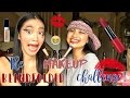 The Blindfolded Makeup CHALLENGE w/ Mae!