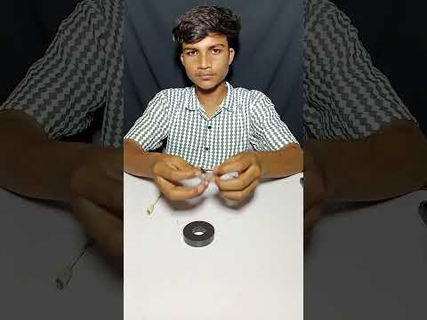 magnet with charger simple science experiment #experiment #shorts #science #viral