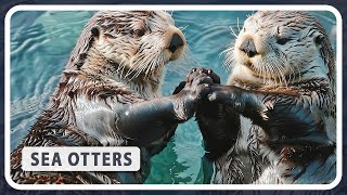 Why Sea Otters Hold Hands While Sleeping on the Water by Amazing world of Animals 934 views 4 months ago 2 minutes, 26 seconds