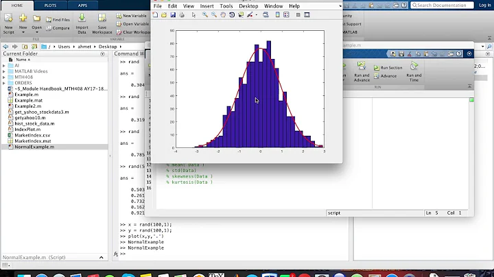 Matlab Introduction 15 Rand NormRnd