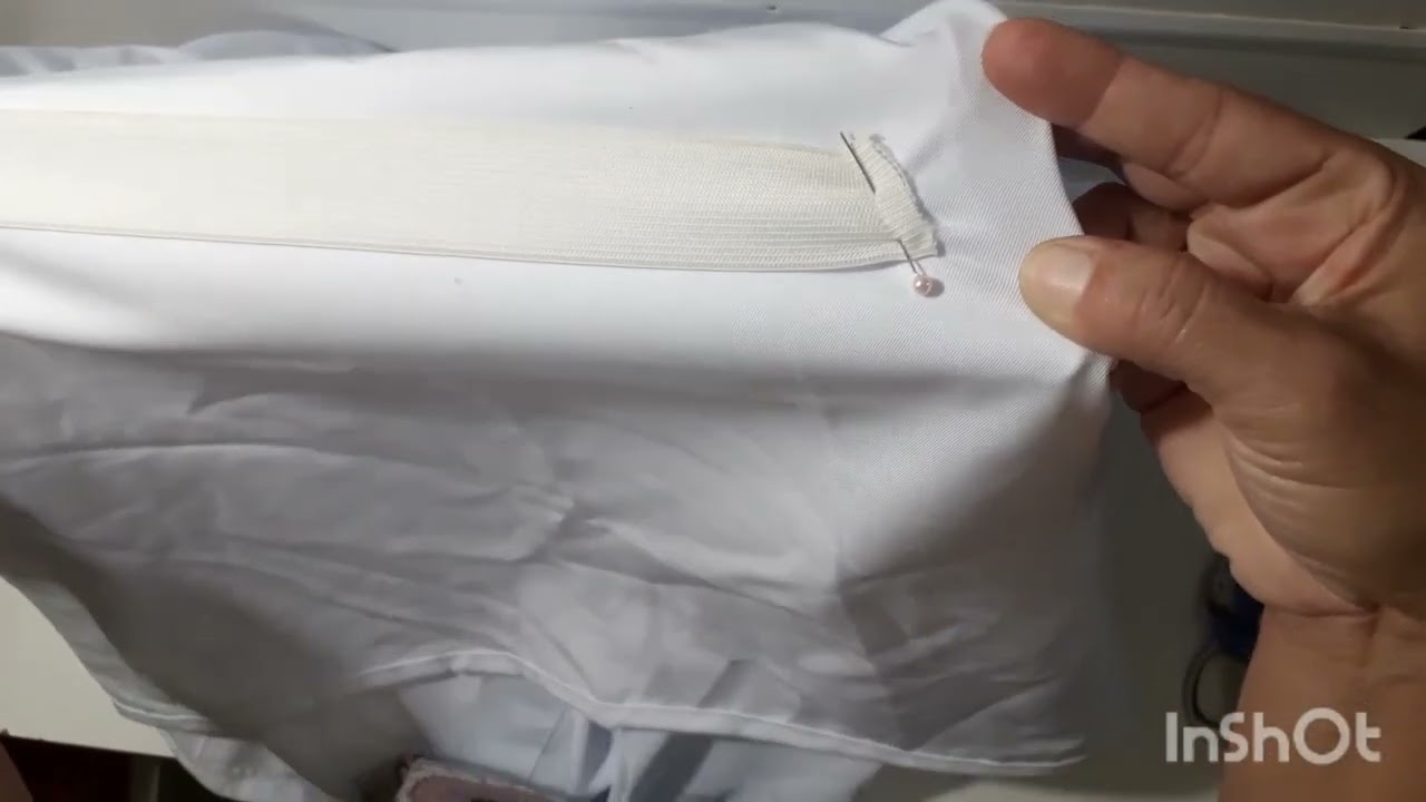 COMO PREGAR ELASTICO NAS COSTAS DE BATA OU JALECO ?!😱