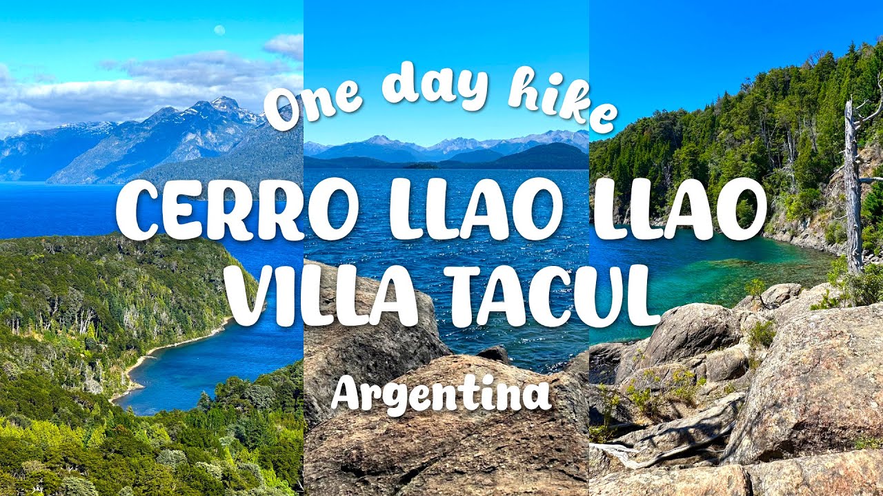 CERRO LLAO LLAO | VILLA TACUL | Удивительный маршрут с невероятными видами | Argentina Vlog 🇦🇷