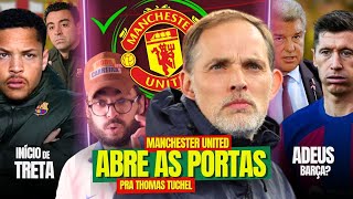 TRETA: Barça COMEÇA a PREJUDICAR Vitor Roque | United SE APROXIMA de Tuchel | Di Maria na MLS? | E+