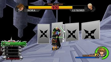 Kingdom Hearts II Final Mix - Data Luxord (Xbox) - Level 1 - No damage + Restrictions