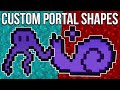 Minecraft: How To Make Custom Portals [Vanilla Tweaks]