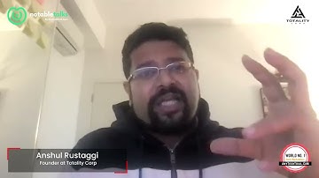 His Views about AnyTechTrial.Com - Anshul Rustaggi, Founder at Totality Corp - Notable Talks by ATT