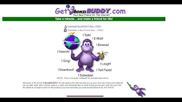 Running Bonzi Buddy on Windows 8.1