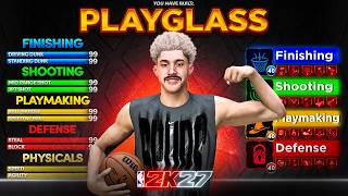 *NEW* BEST "PLAYGLASS" POWER FORWARD BUILD IN NBA 2K27 - BEST PF BUILD 2K27
