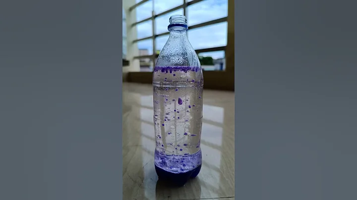 Amazing Science Experiment With Calcium Tablet #shorts thumbnail