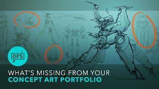 What is MISSING from your Concept Art Portfolio?