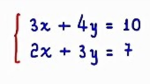 Solving a System of Equations Using Elimination and Multipliers