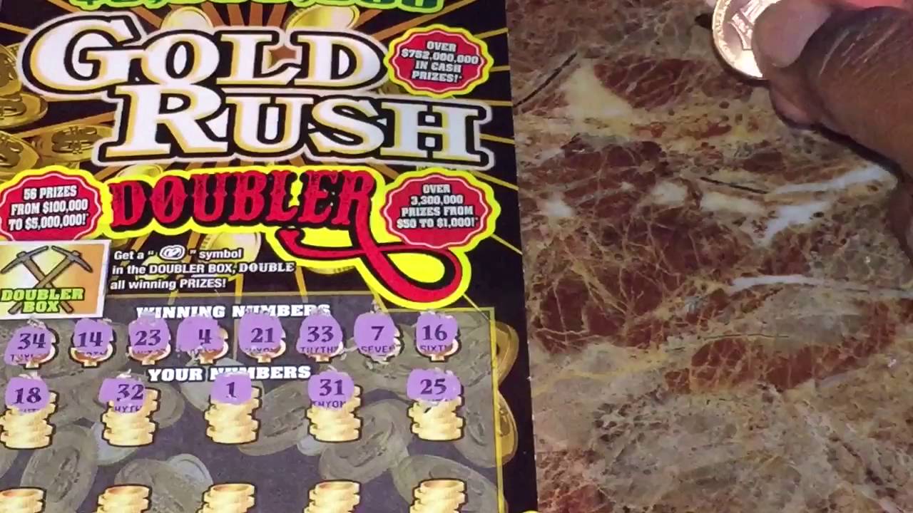 Florida Lottery Gold Rush Doubler YouTube